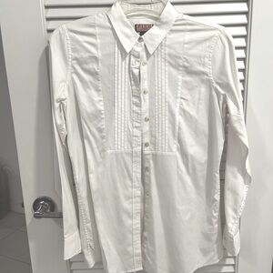 Thomas Pink Women’s White Collection Tuxedo Shirt